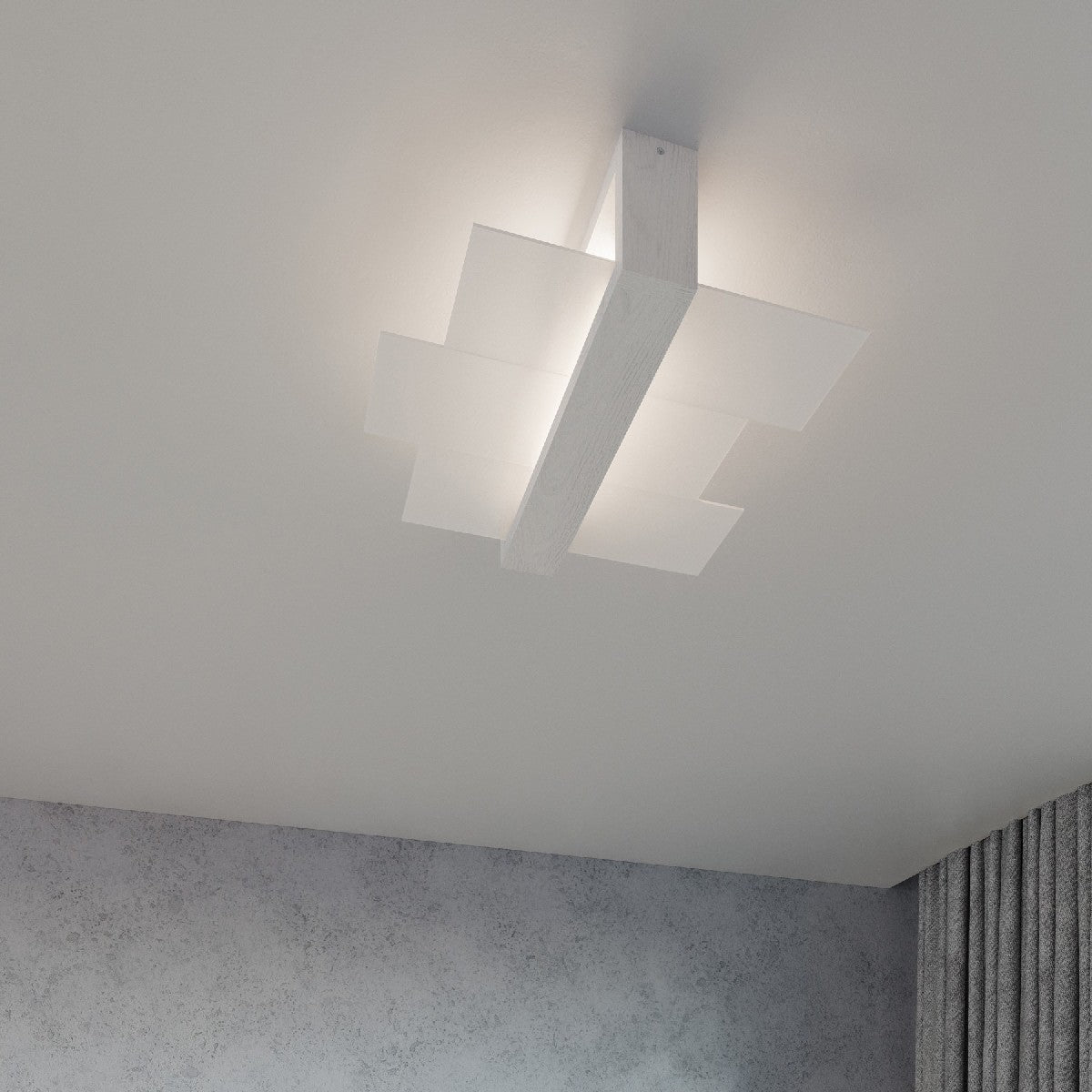 Wall lamp FENIKS 1 white