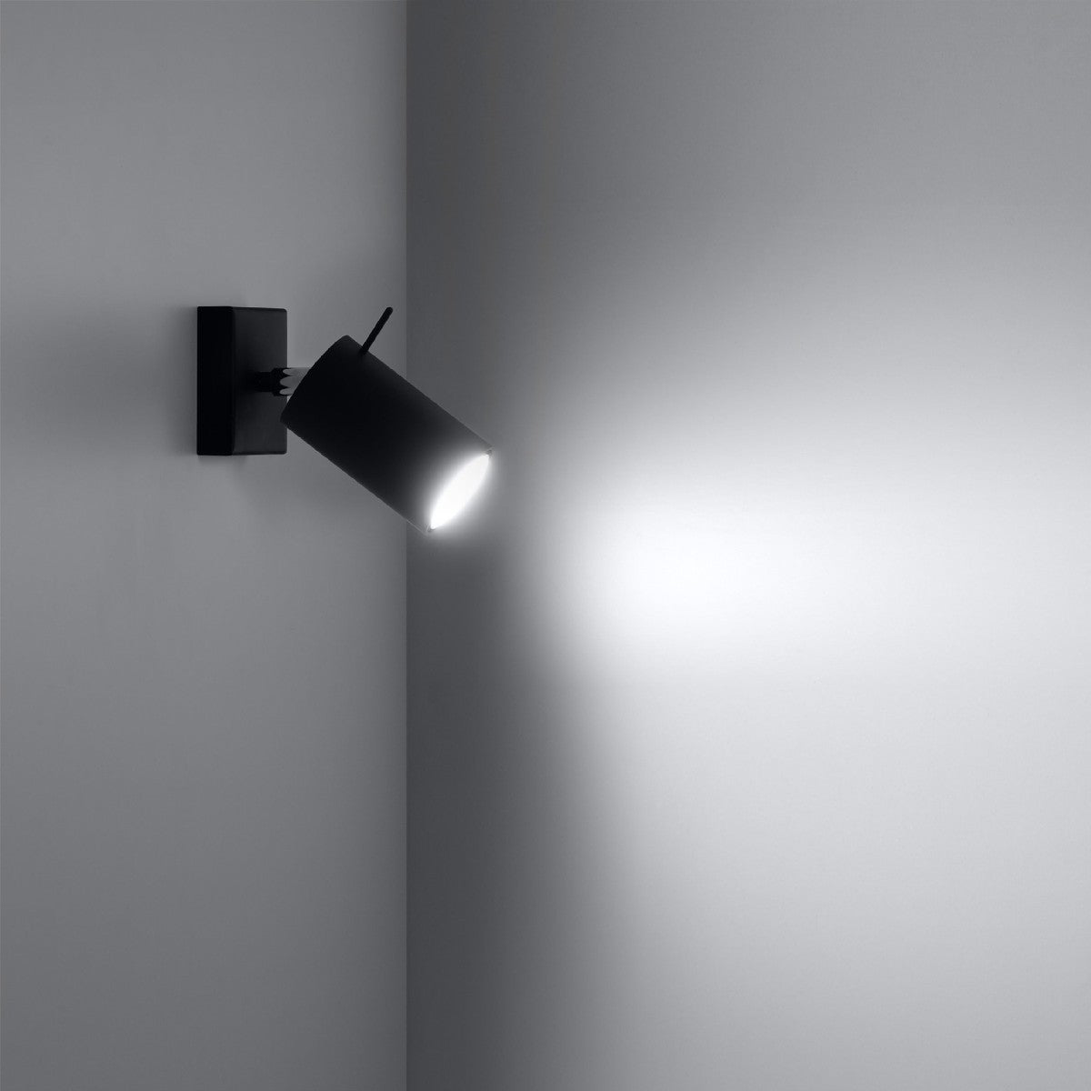 Wall lamp RING black