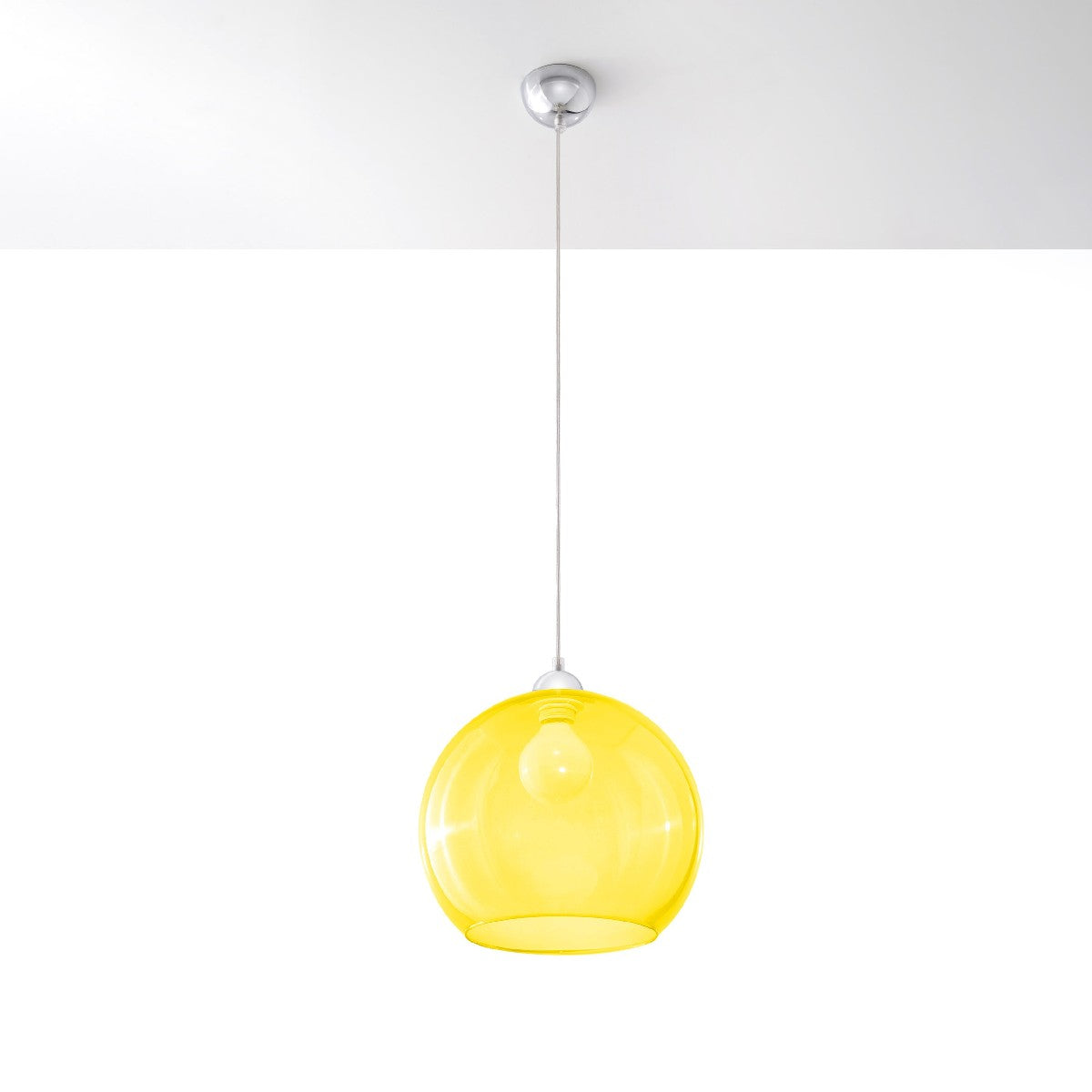 Pendant lamp BALL yellow