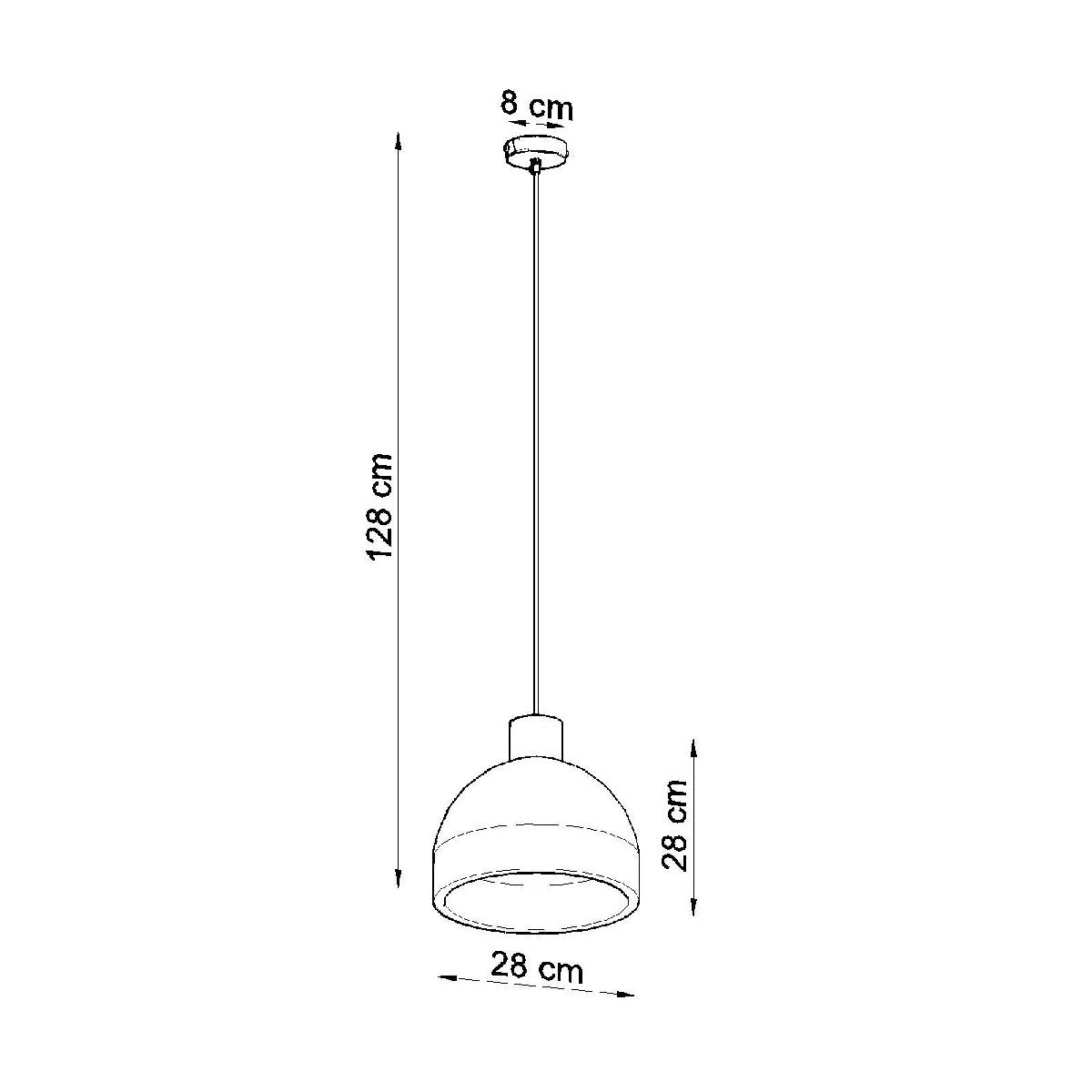 Pendant lamp DAMASO