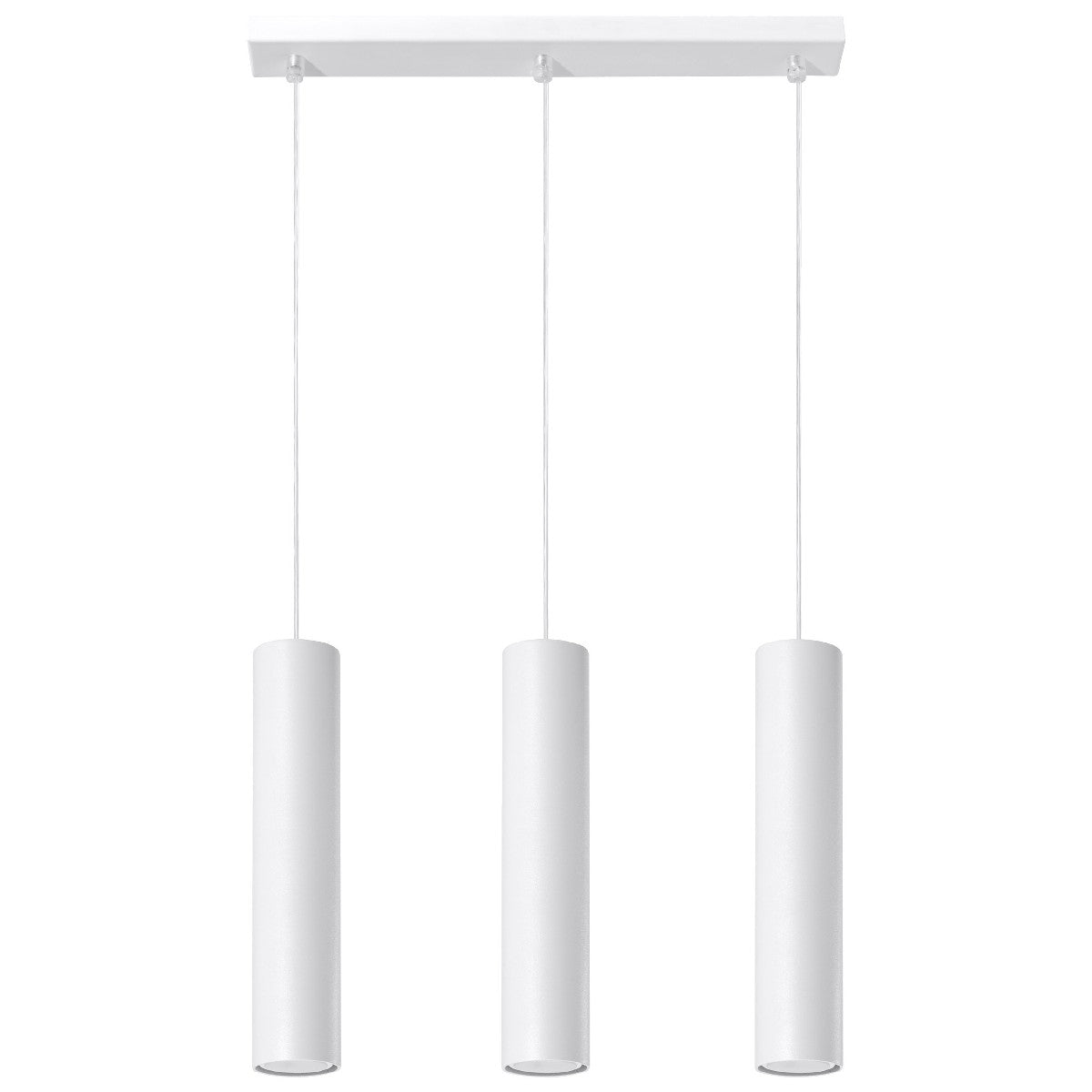 Pendant lamp LAGOS 3L white