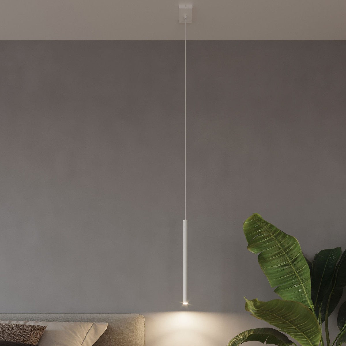 Pendant lamp PASTELO 1 white