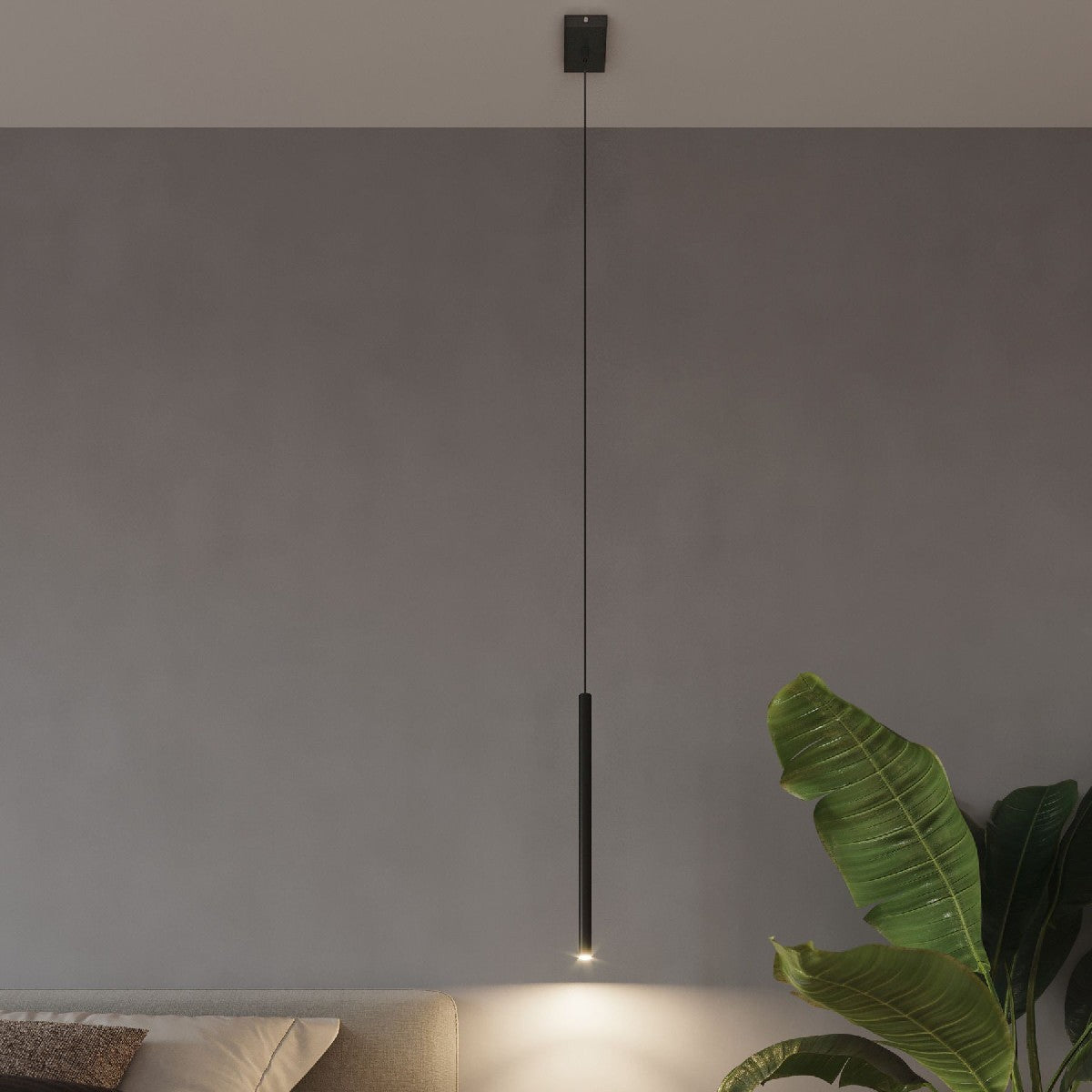 Pendant lamp PASTELO 3 black