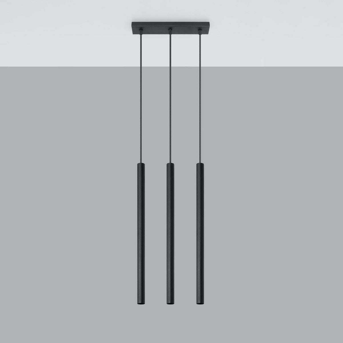 Pendant lamp PASTELO 3 black