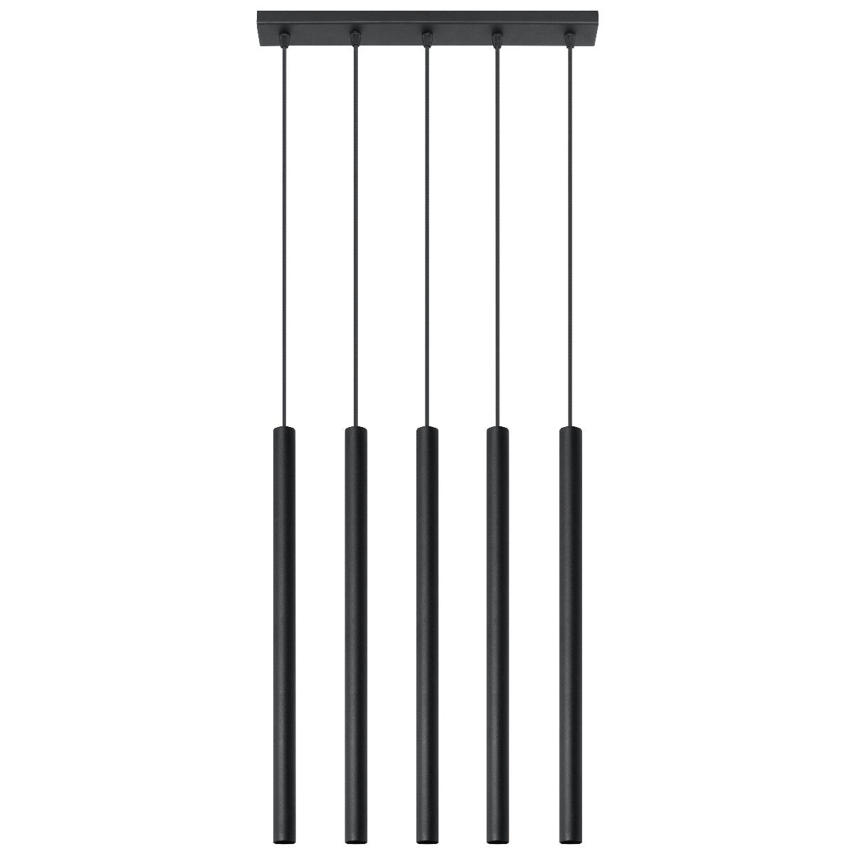 Pendant lamp PASTELO 5 black