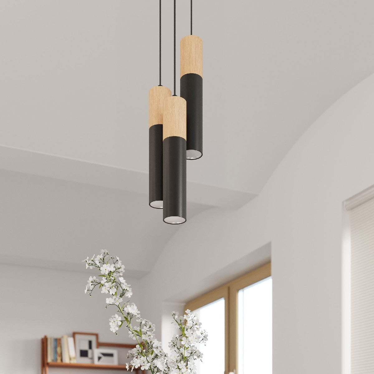 Pendant lamp PABLO black