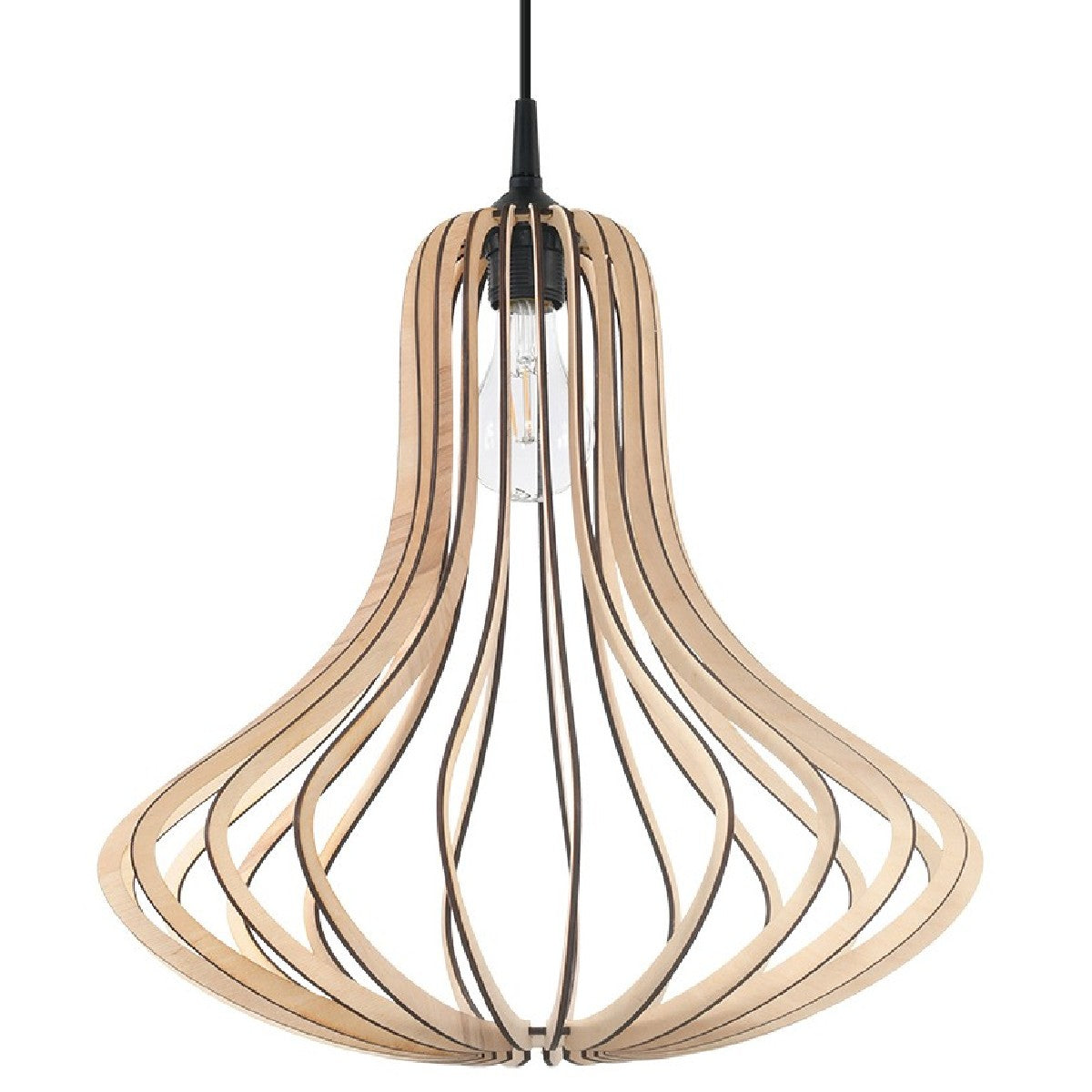 Pendant lamp ELZA wood