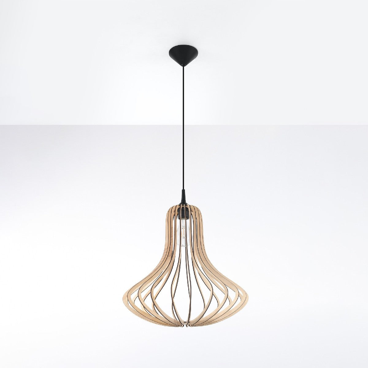 Pendant lamp ELZA wood