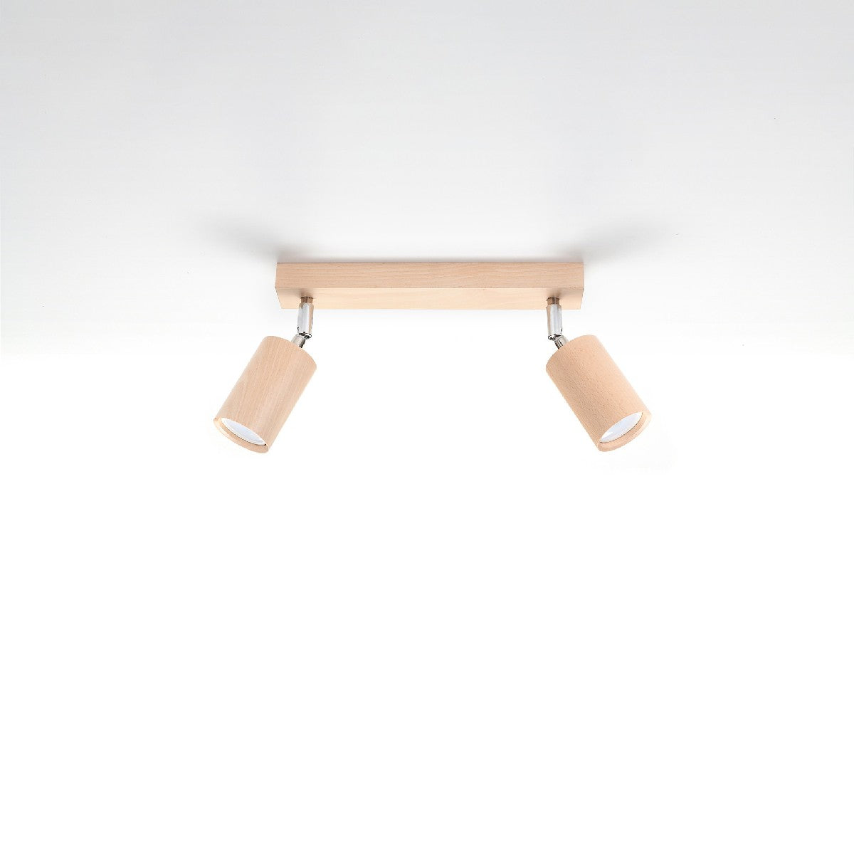 Ceiling Lamp BERG 2 natural wood