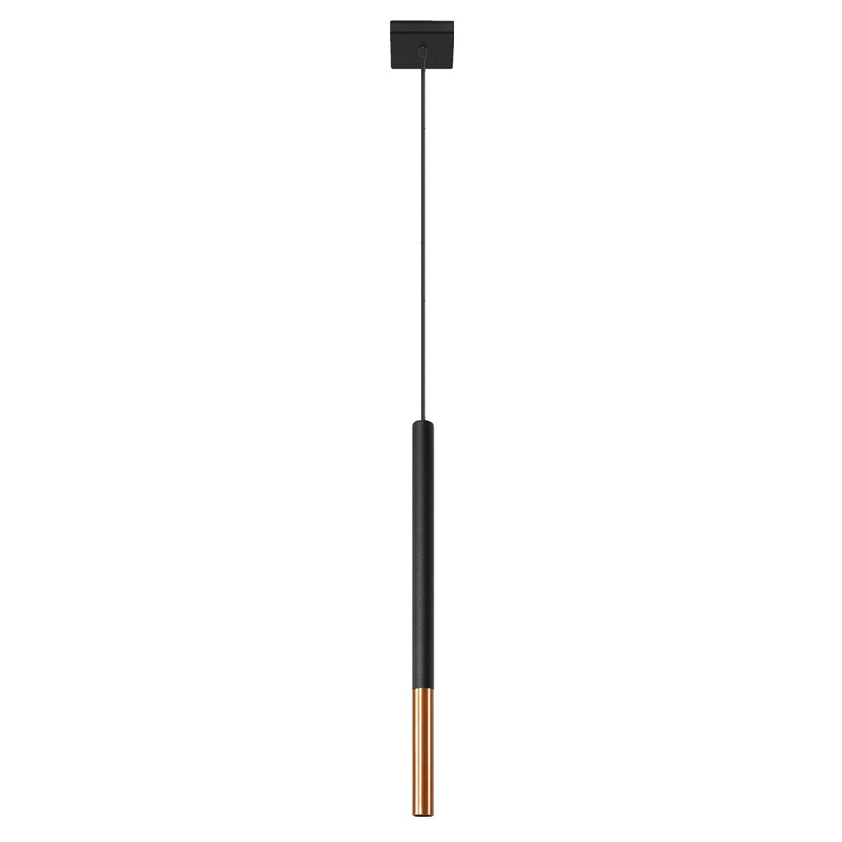 Pendant lamp MOZAICA 1 black/copper