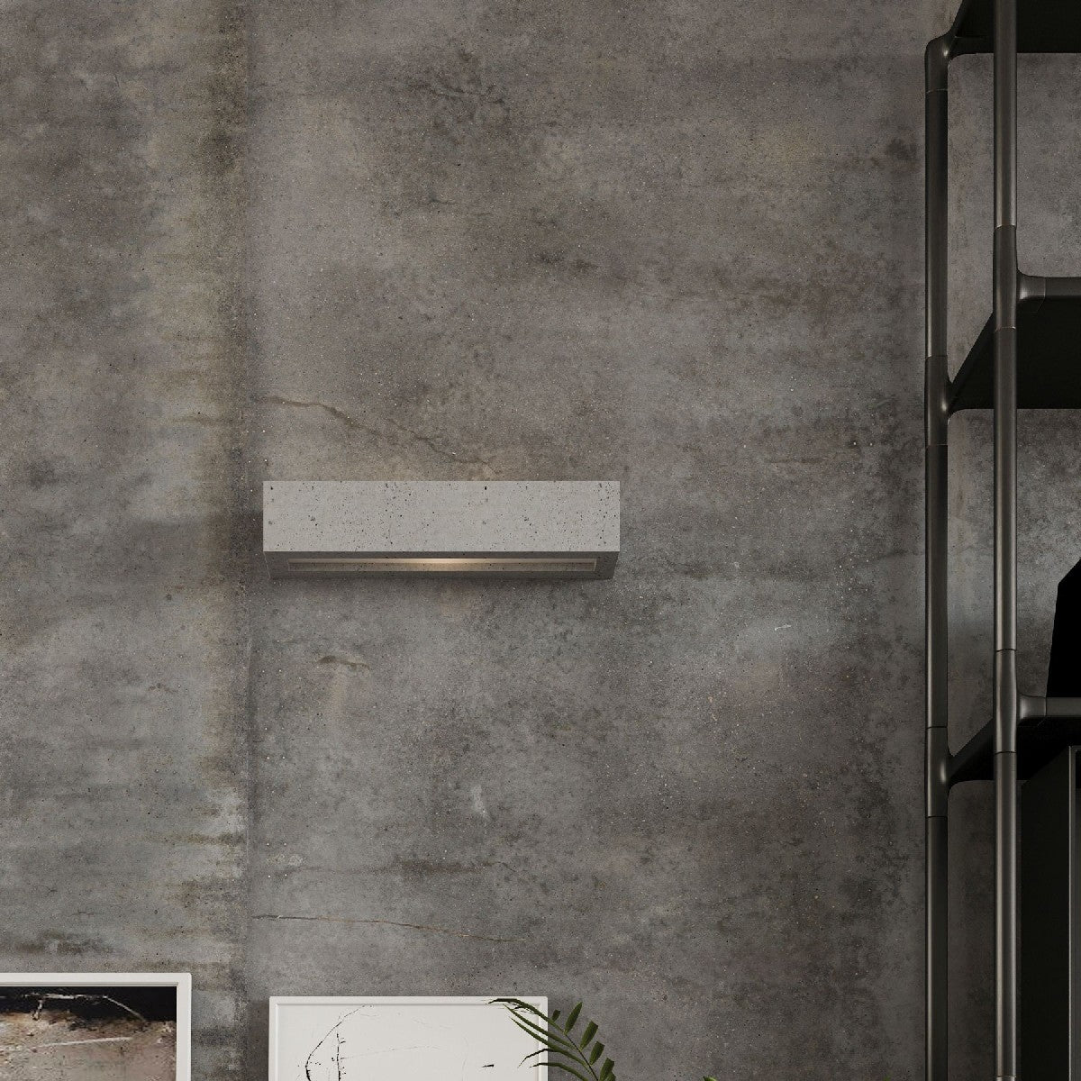 Wall lamp VEGA 30 concrete