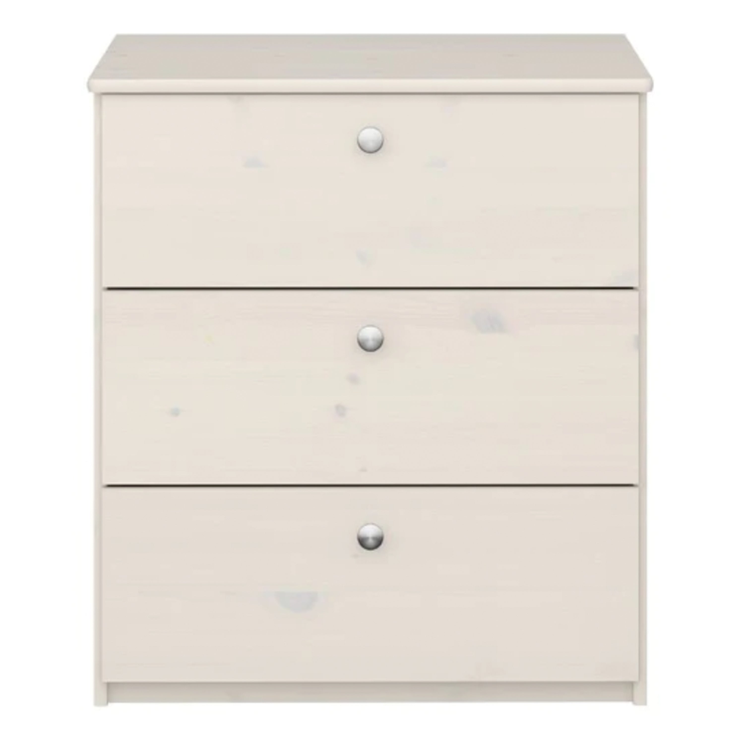 Steens for Kids 3 Drawer Chest White Washed