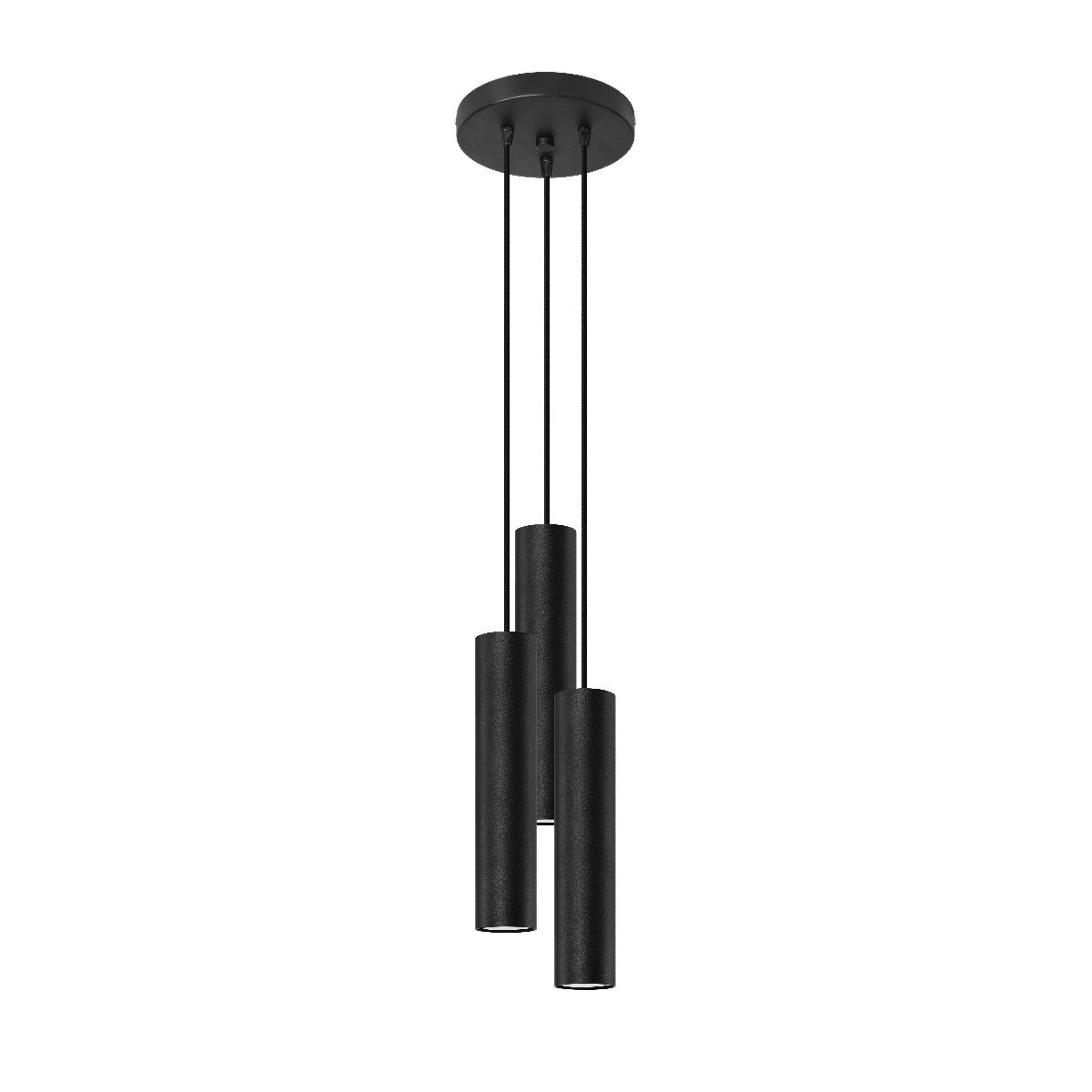 Pendant lamp LAGOS 3P black