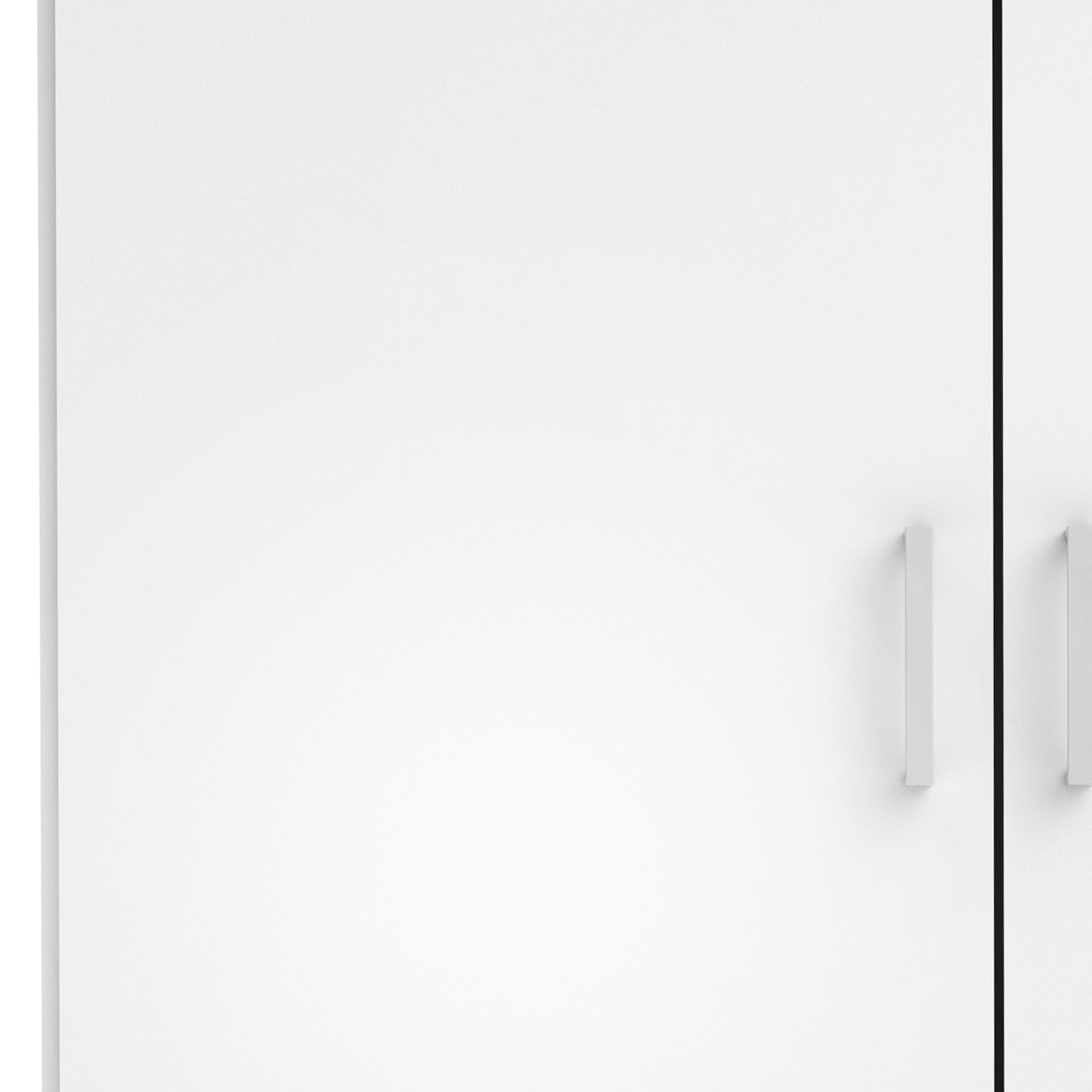 Space Wardrobe with 2 doors White 1750