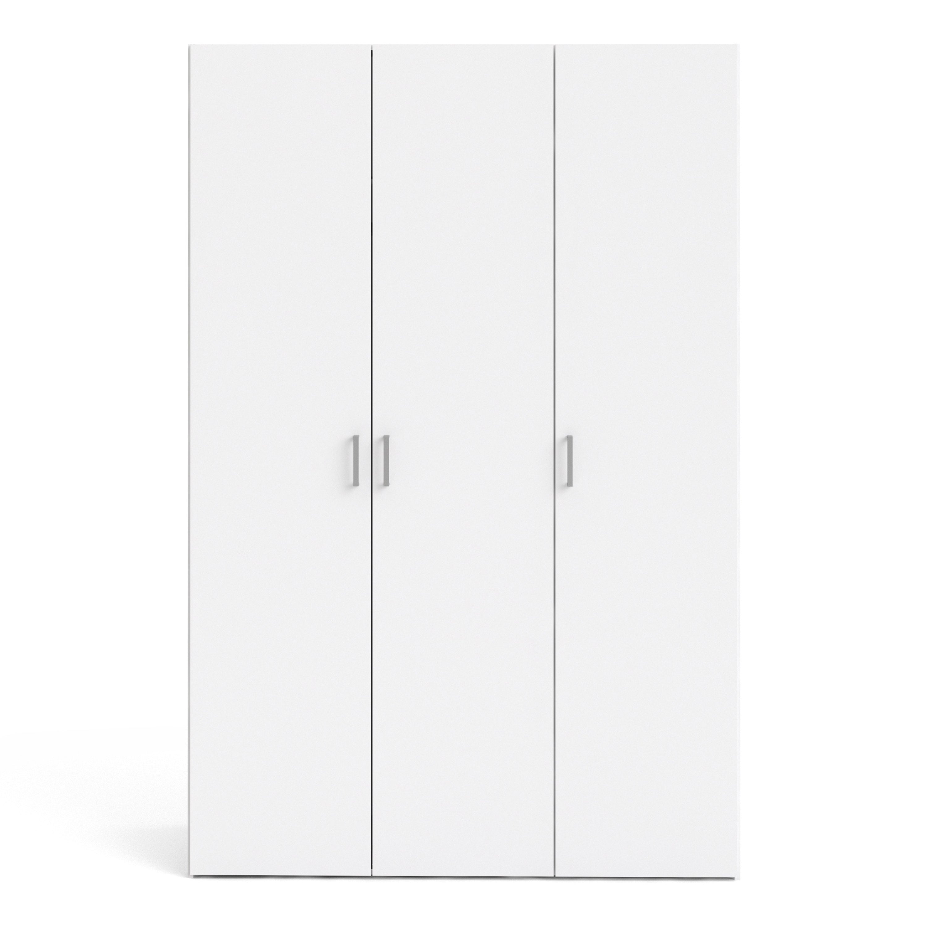 Space Wardrobe with 3 doors White 1750