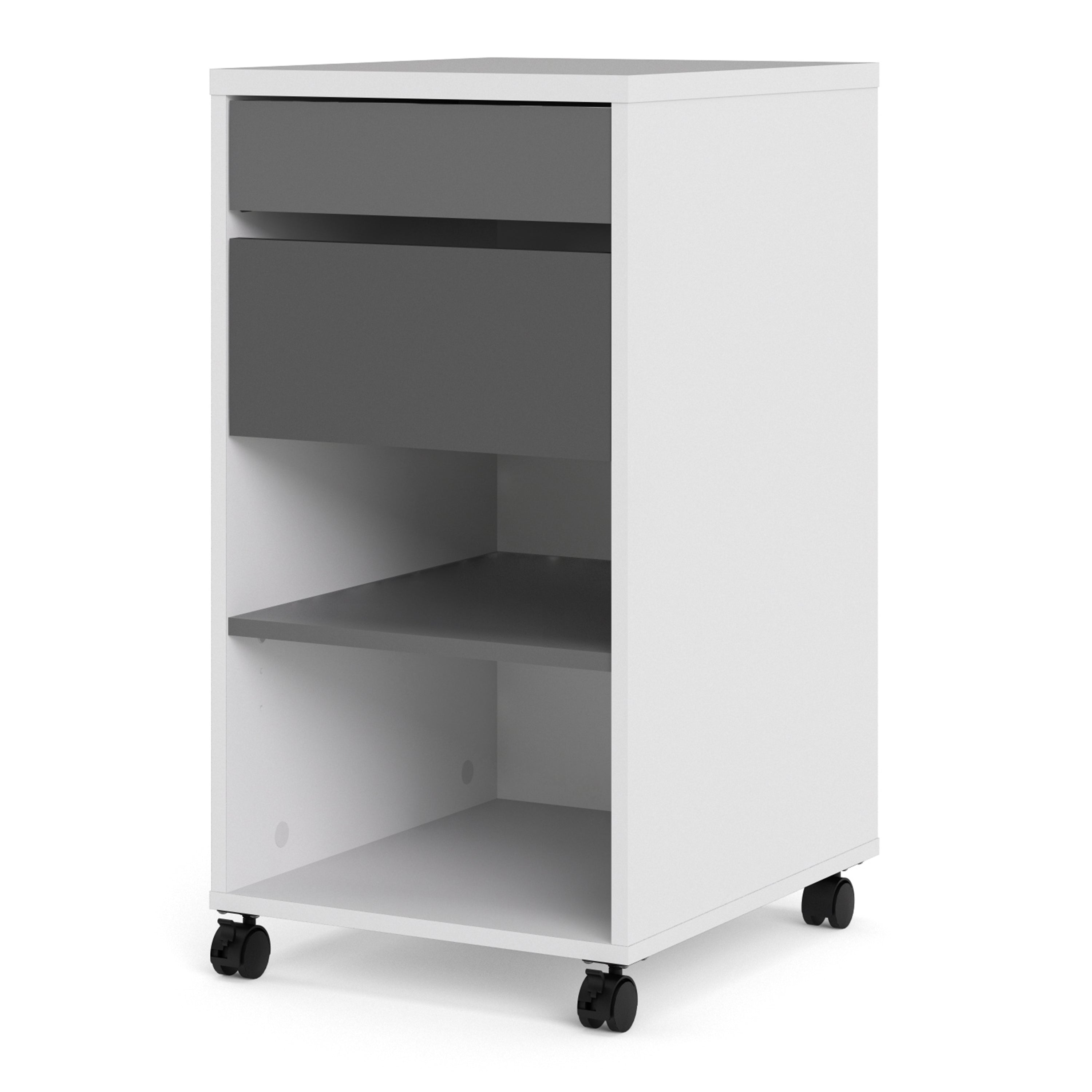 Function Plus Mobile file cabinet 2 drawers + 1 shelf