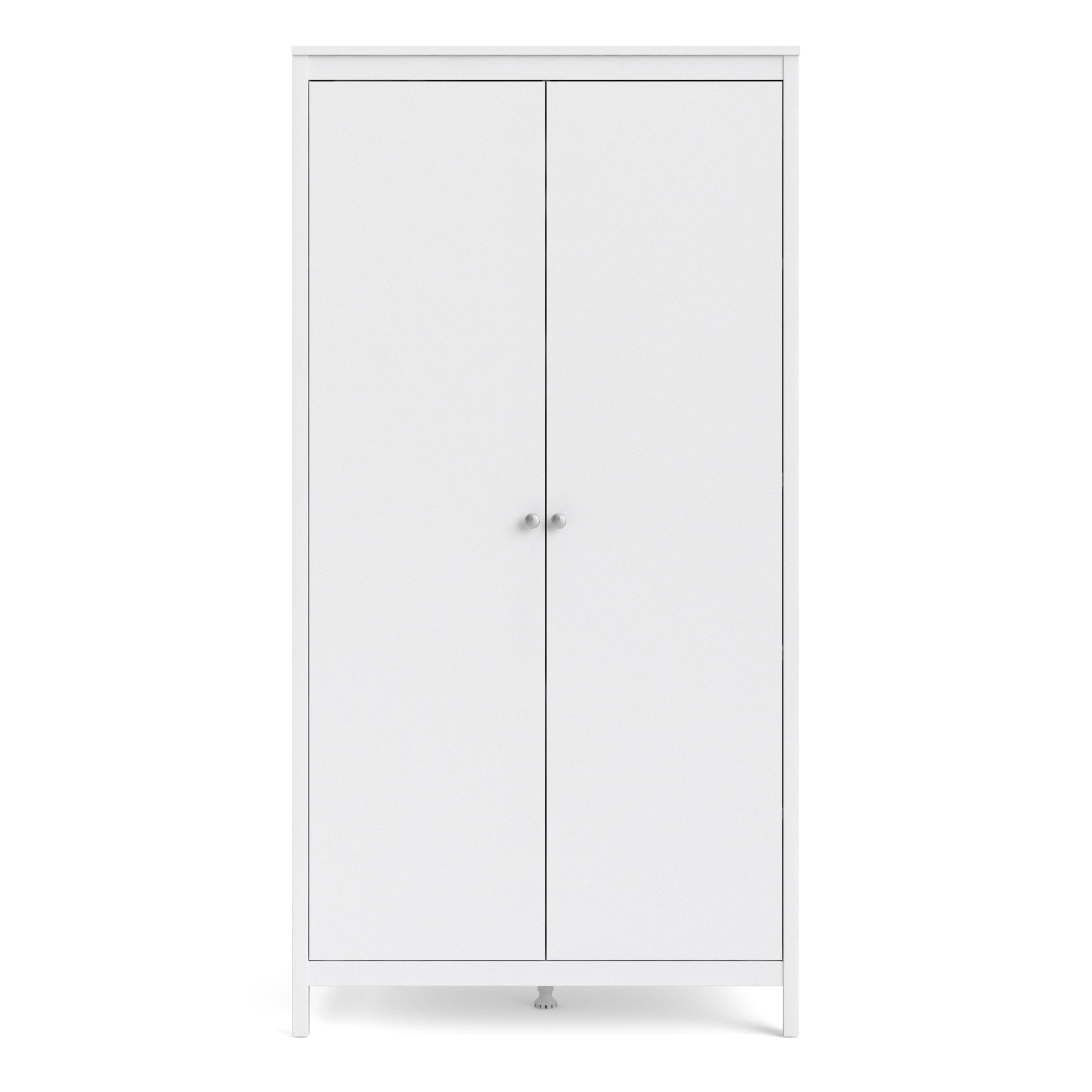 Madrid Wardrobe with 2 doors in White