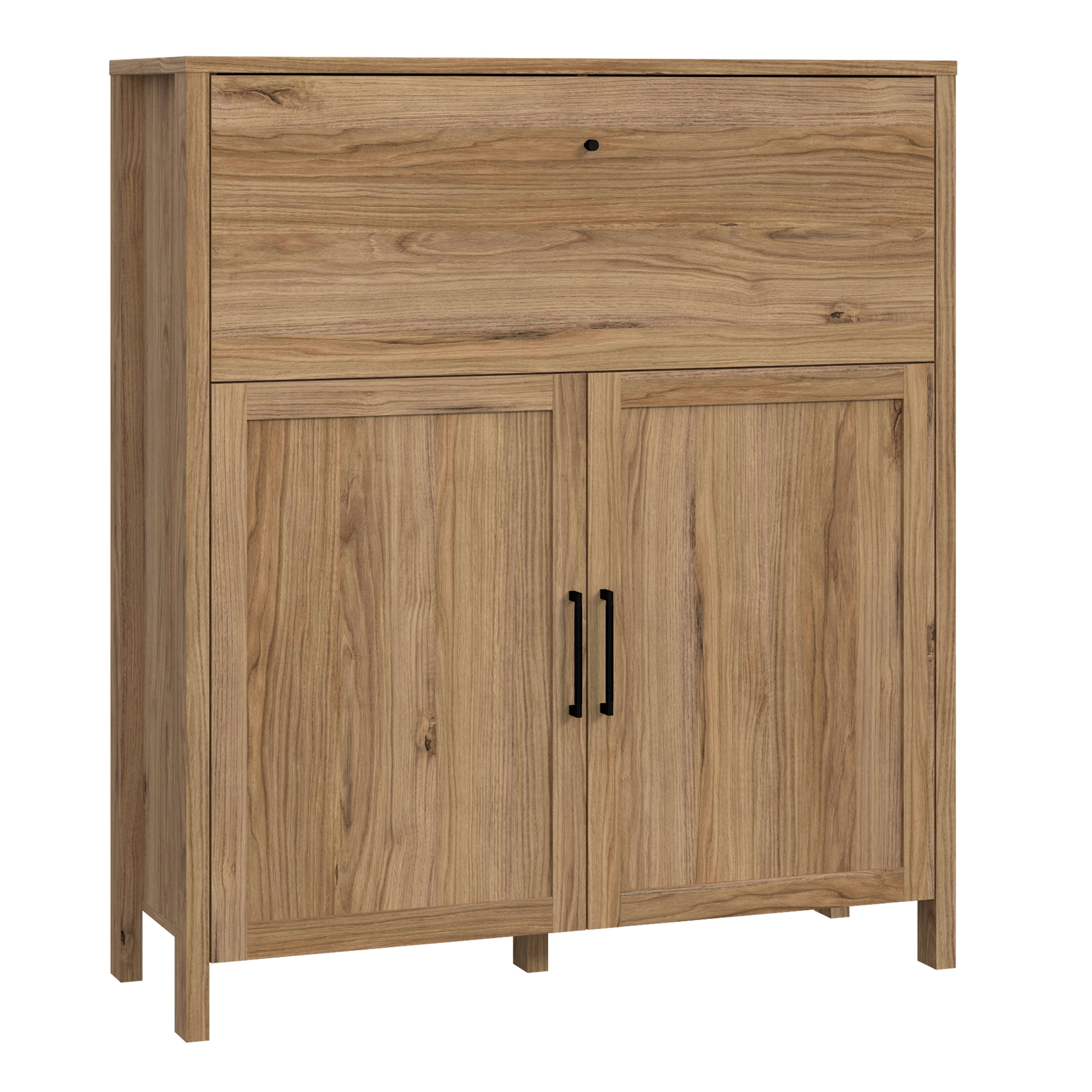 Malte Brun Bar Chest in Waterford Oak