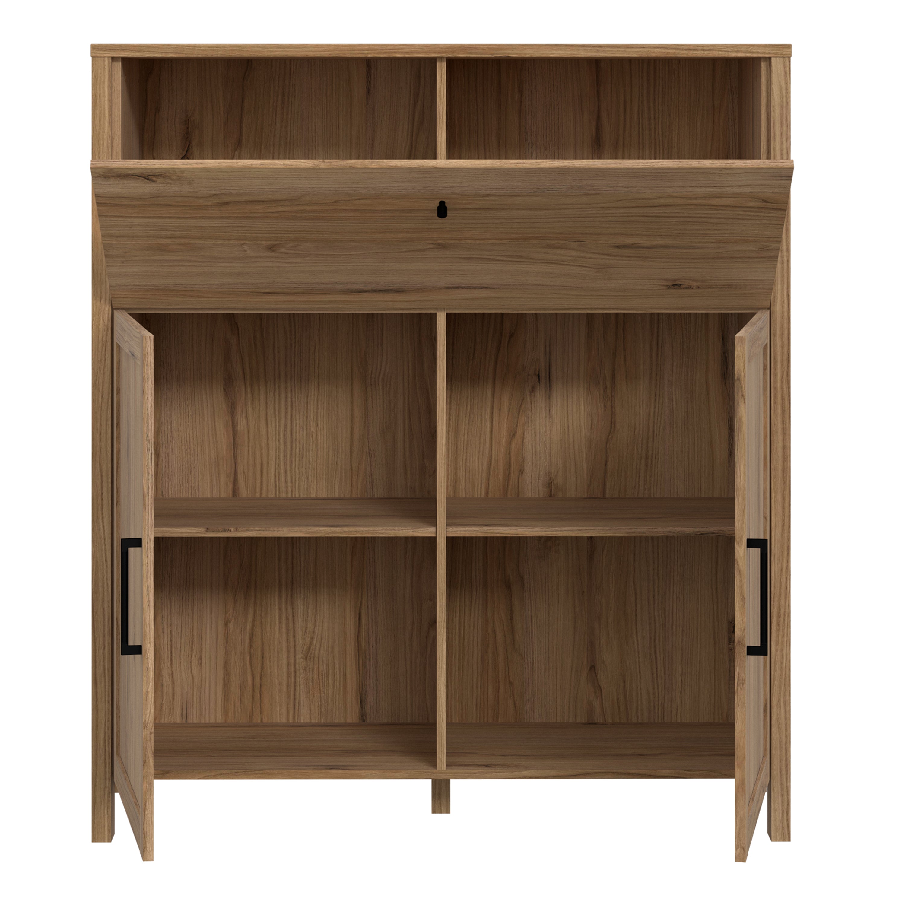 Malte Brun Bar Chest in Waterford Oak