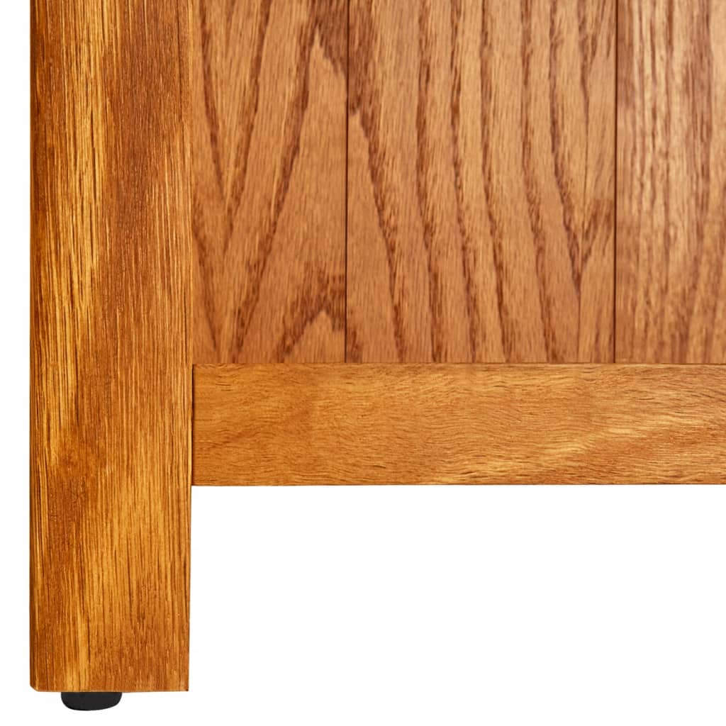 6-Tier Bookcase 80x22.5x180 cm Solid Oak Wood