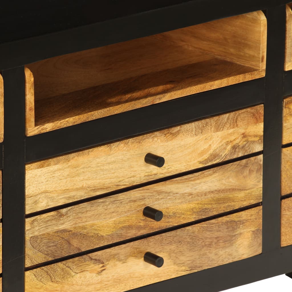 TV Cabinet Solid Mango Wood 120x30x50 cm