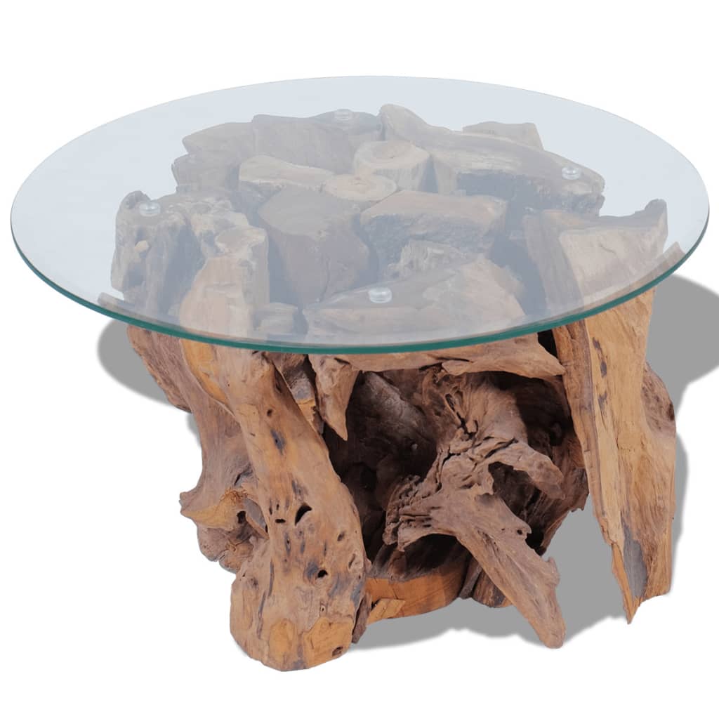 Coffee Table Solid Teak Driftwood 60 cm