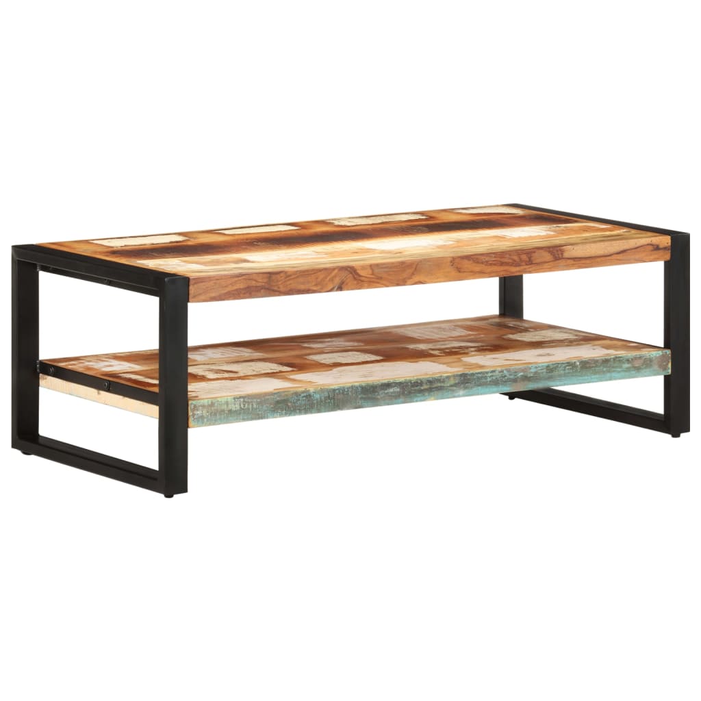 Coffee Table 120x60x40 cm Solid Reclaimed Wood