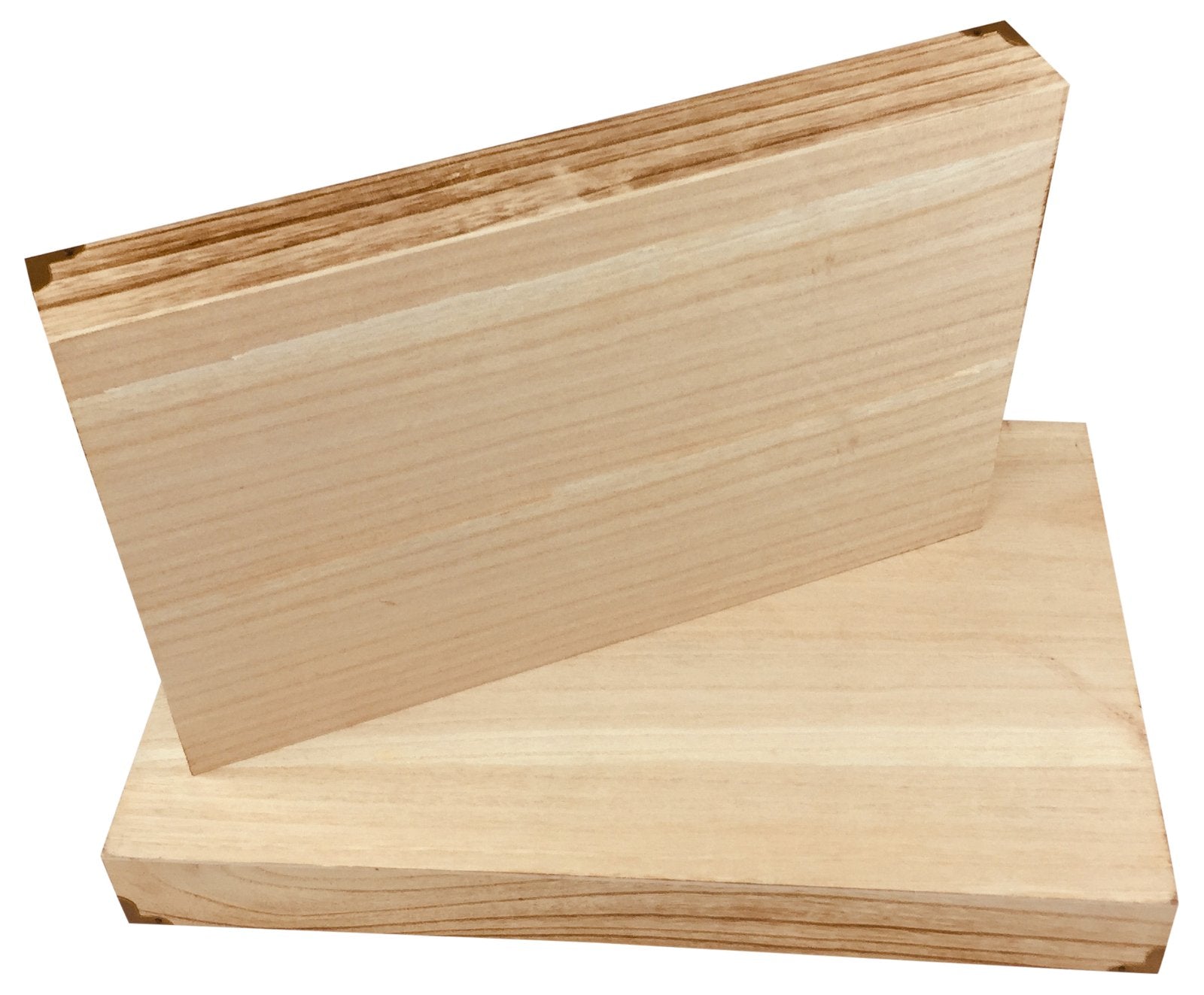 Set of 2 Solid Wood Trays 45cm