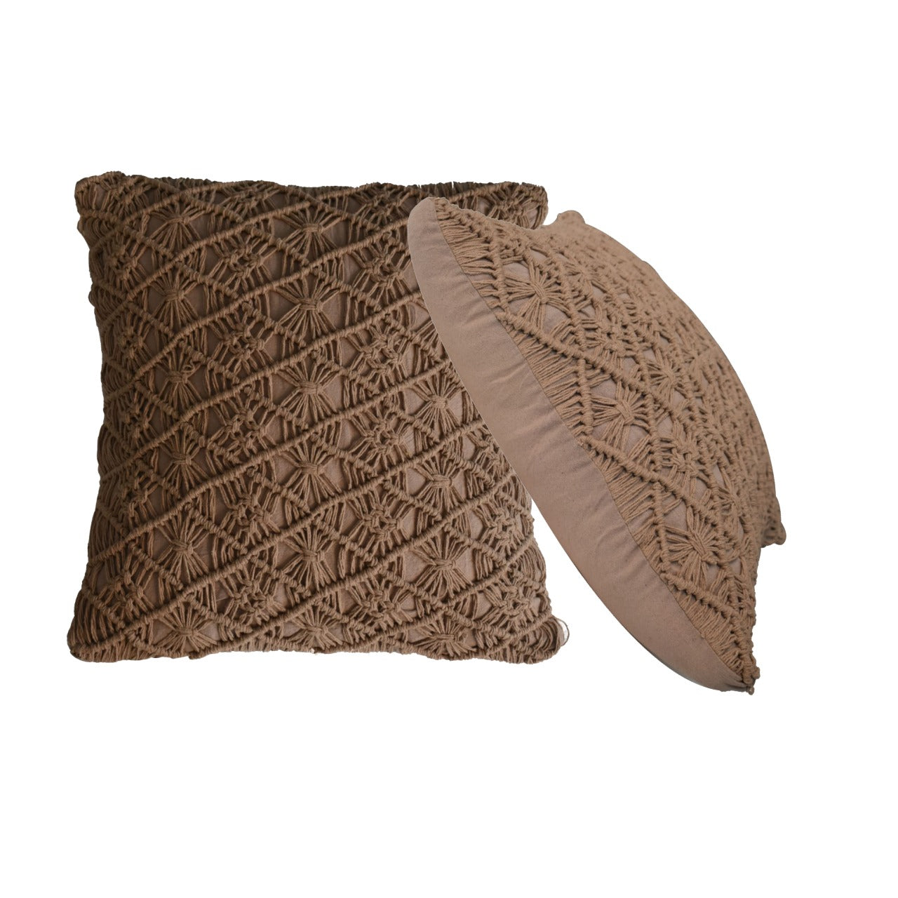 Coffee Maura Cushion - Set of 2