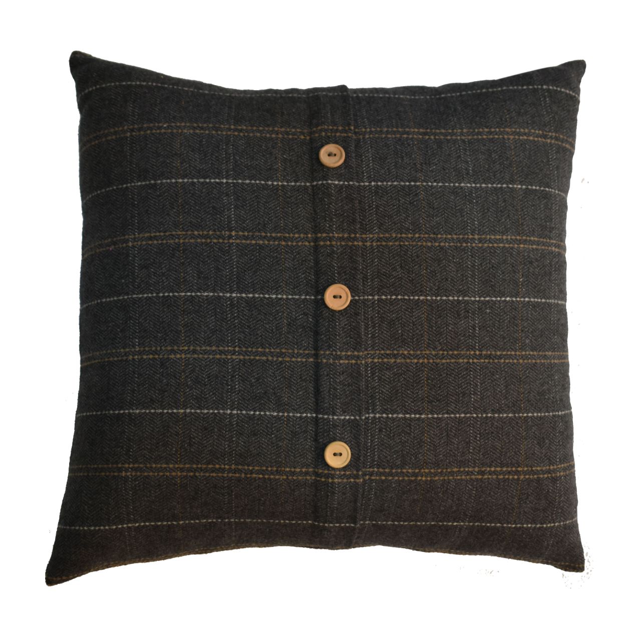 Quinn Cushion Set of 2 - Pewter Tweed