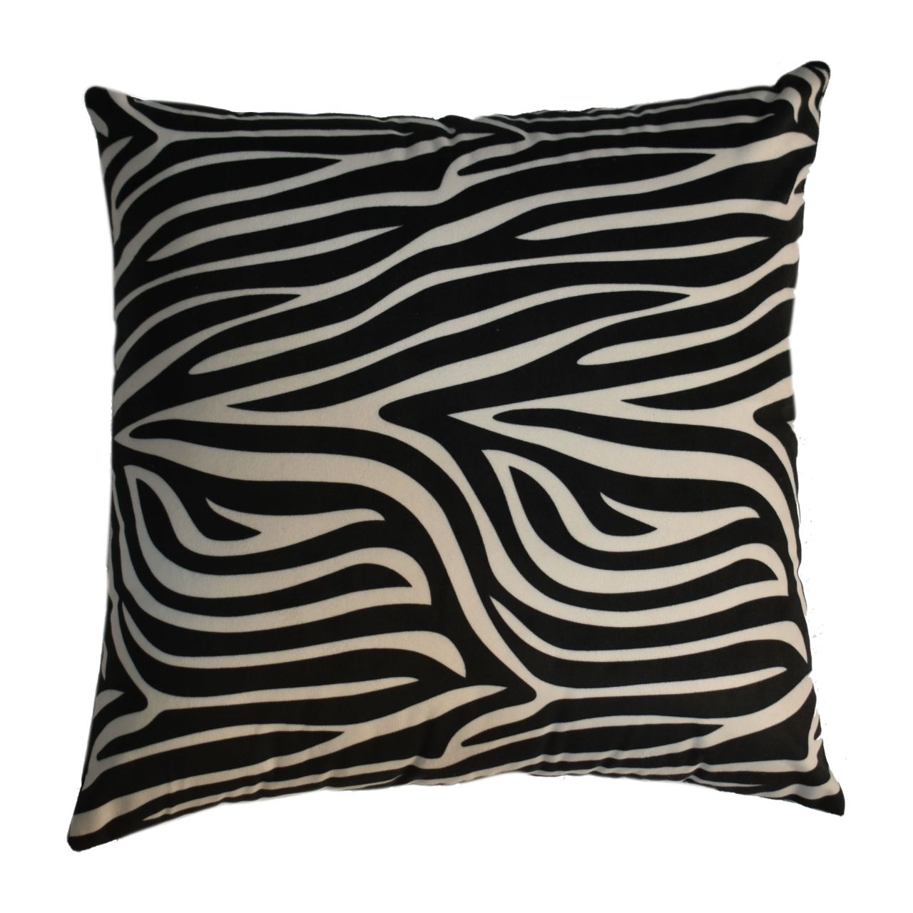 Quinn Cushion Set of 2 - White Tiger & Black Velvet