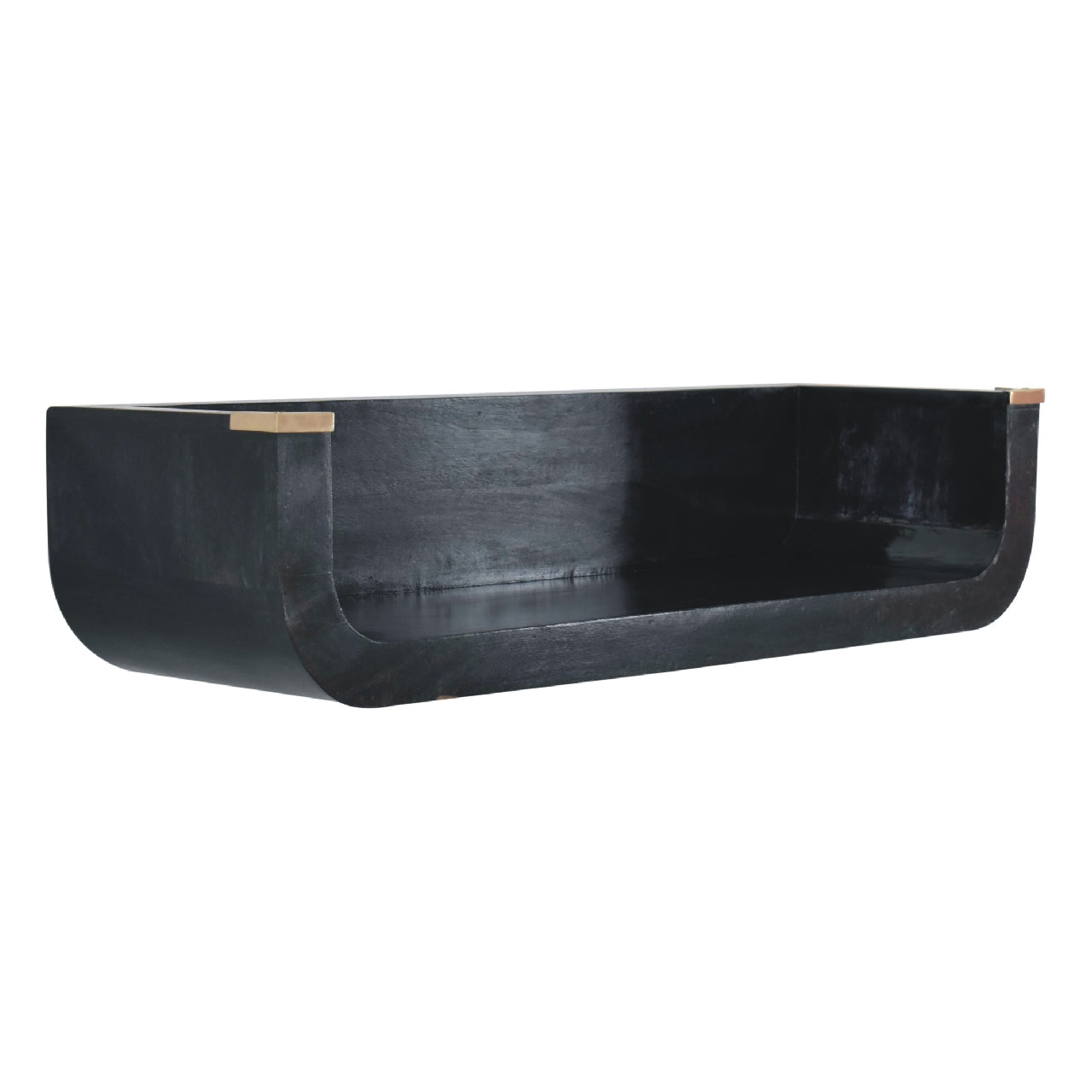 Indira Ash Black Floating Console Table