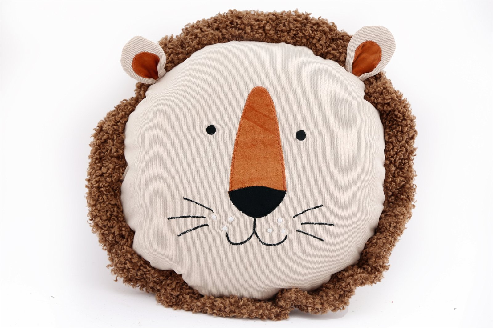 Lion Face Scatter Cushion 40cm
