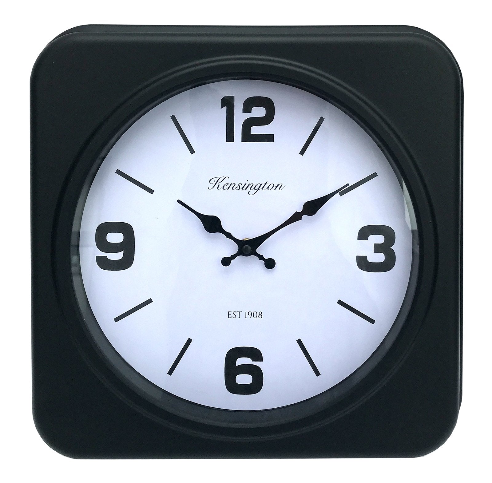 Square Black Clock