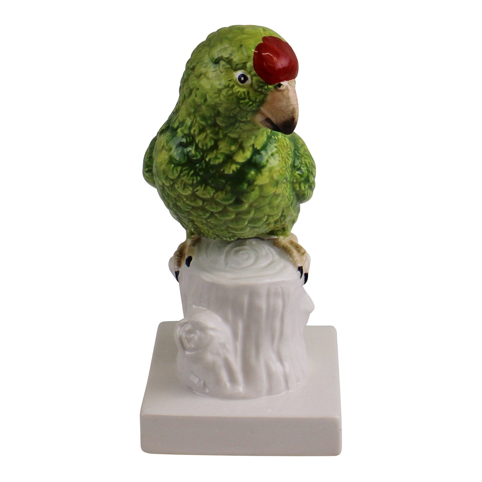 Ceramic Parrot Candle Holder